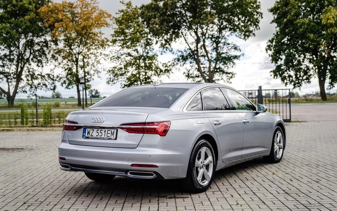 Audi A6 cena 134000 przebieg: 82800, rok produkcji 2020 z Gdańsk małe 172